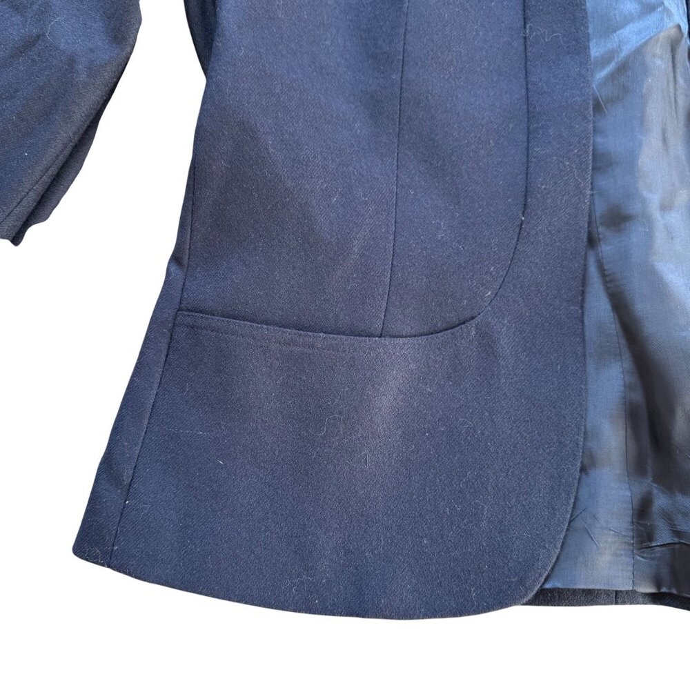 Luba 100% Wool Open Front Blazer Jacket Women's S… - image 2